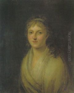 Brustbildnis Der Caroline Perthes (tochter Des Dichters Matthias Claudius)