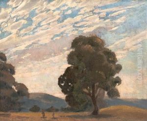 A Summer Morning, Golfing by Frederick William Leist