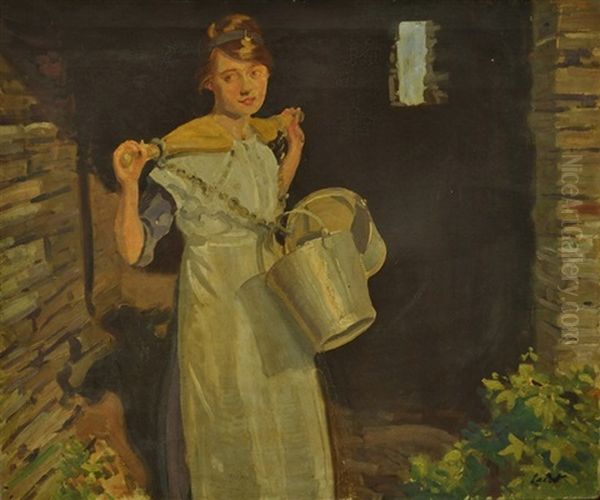 A Cornish Milk Maid - view 1