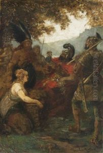 Audience With The German Prince by Jacobus Leisten