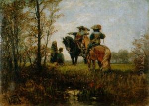 Im Moor Verirrt by Jacobus Leisten