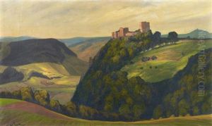 Die Alte Burgruine by Walter Leistikow