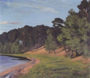 Der Werlsee (bei Berlin) by Walter Leistikow