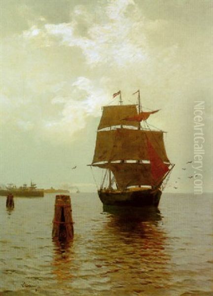Segler In Einem Ostseehafen - view 1