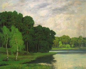 Markischer See Im Abendlicht by Walter Leistikow