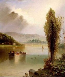 Lake Otsego, Cooperstown, New York by Richard Principal Leitch