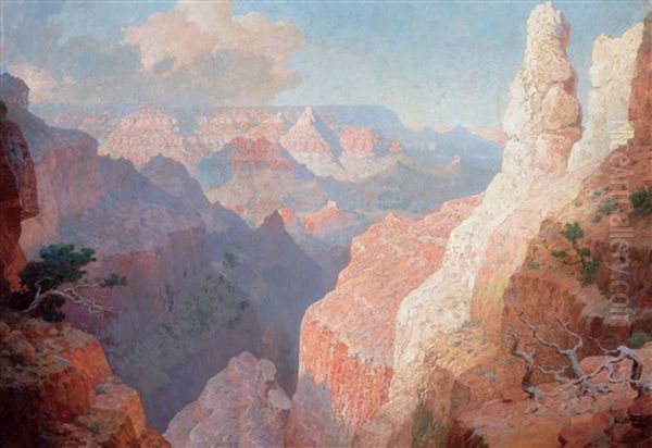 Grand Canyon At Sunset - view 1