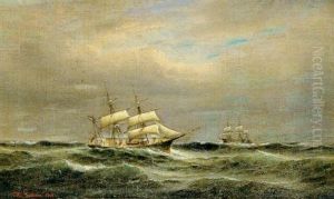 Marine Med Hollandske Skibe by Heinrich Leitner