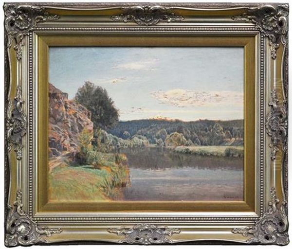 River Scene, Austria - view 1