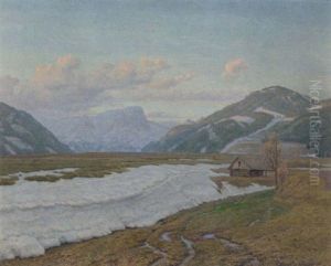 Letzter Schnee (motiv Bei Aflenz, Steiermark)