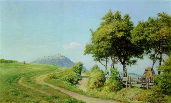 Blick Auf Den Leopoldsberg - view 1