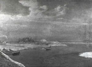 Moored Boats Upon A Shore Moored Boats Upon A Shore