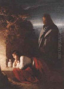 Mary Magdalen At The Sepulchre