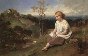 Daydreaming On The River Bank by Henry Lejeune