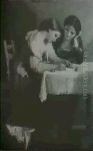 Writing A Love Letter by Henry Lejeune