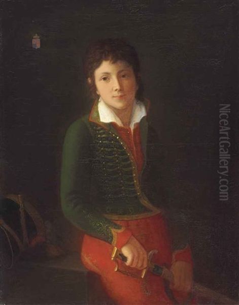 Portrait Of A Cadet, Three-quarter Length - view 1