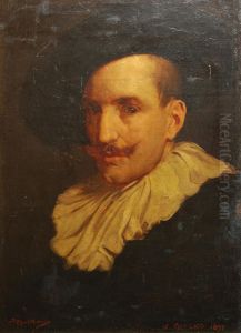 Autoritratto by Achille Beltrame