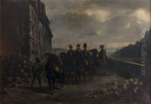 Patrouille De Nuit (fevrier 1848 Paris)