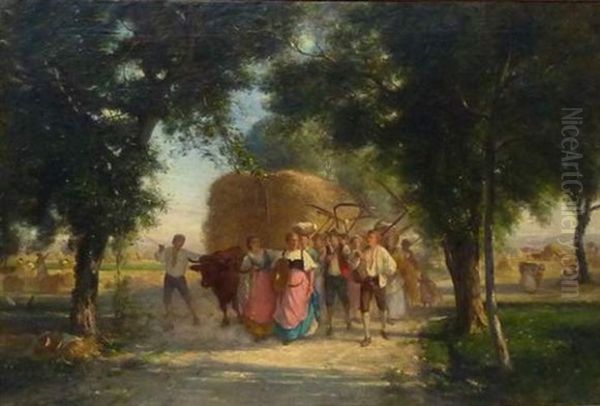 Le Retour De La Moisson - view 1