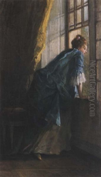 Femme A La Fenetre - view 1