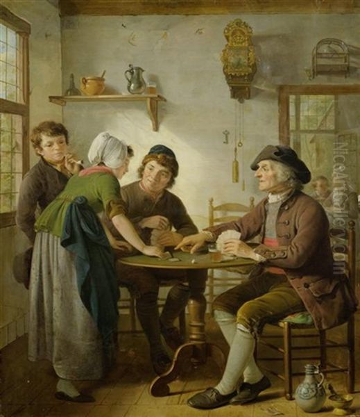 Kartenspieler Im Wirtshaus - view 1