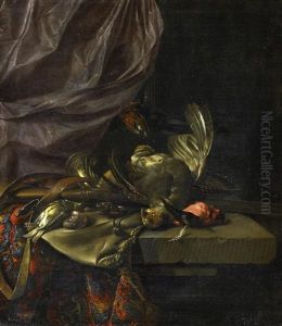 Jagdstillleben by Cornelis van Lelienbergh