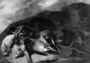 Nature Morte De Trophee De Chasse by Cornelis van Lelienbergh