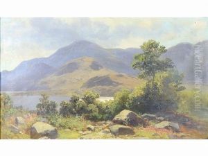 Angera - Lago D'orta by Giovanni Battista Lelli