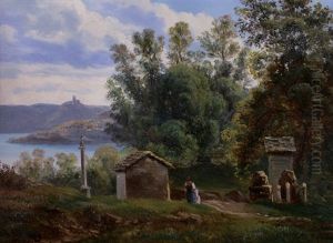 Pella, Lago D'orta by Giovanni Battista Lelli