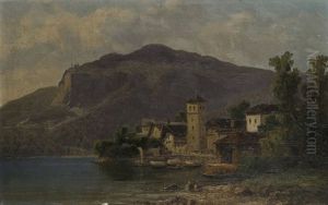Veduta Di Borgo Lacustre