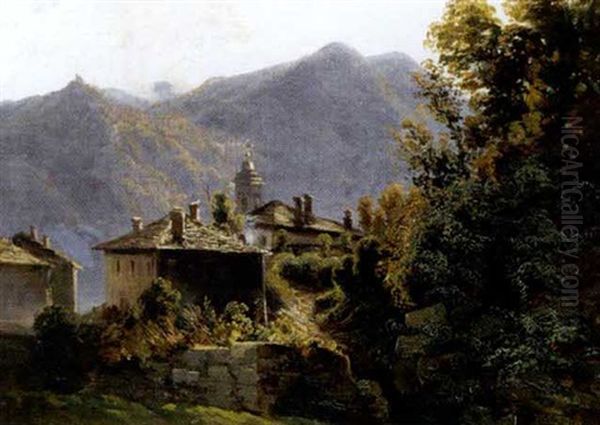 Lago D'orta, Boleto Con La Madonna Del Sasso - view 1