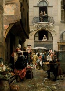 Recibimiento A Voltaire by Antoine Leloir