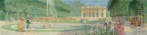 Au Bord Du Bassin Du Petit Trianon