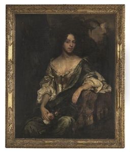 Portrait Of A Court Beauty, Possibly The Actress Nell Gwynn by Sir Peter Lely