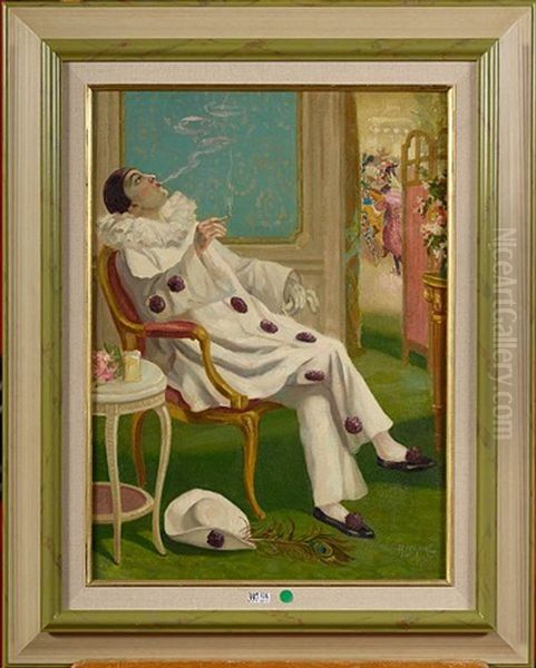 Pierrot A La Cigarette - view 1