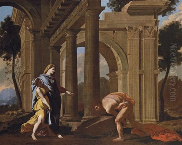 Theseus Finds His Father's Sword - view 1