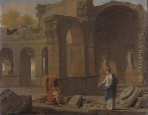 Theseus Recovering His Father's Sword