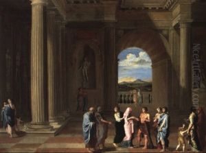 Le Mariage De Hercule Et Dejanire Dans Une Architecture Classique