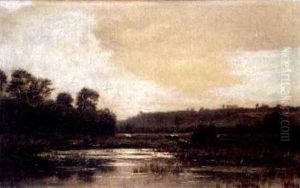 Vaches En Bord D'etang