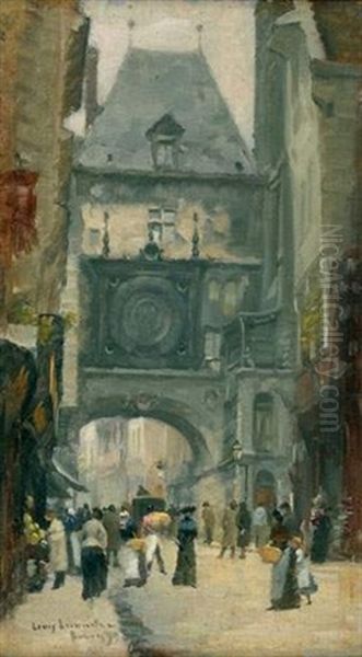 Rouen, Le Gros Horloge - view 1