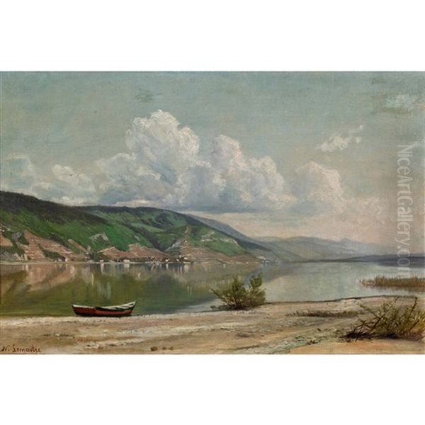 Vue Prise De L'ile St-pierre - view 1