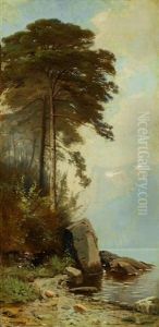 Felsen Des Urnersees (+ Uferpartie Des Urnersees; Pair)