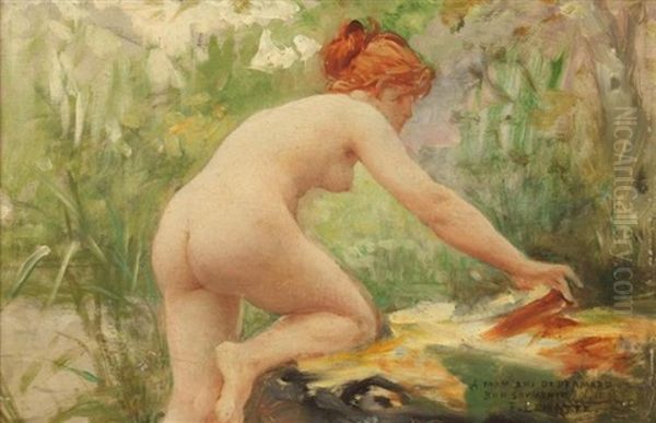 Female Nude Bather - view 1