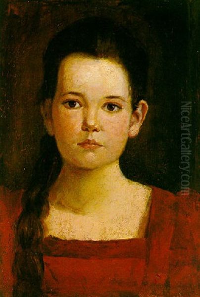 Girl In Red Dress - view 1