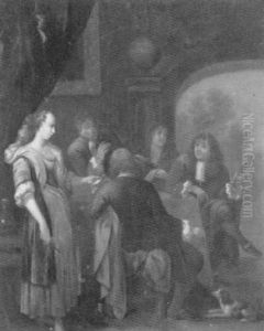 Musikalische Herrenrunde by Balthasar van Lemens