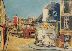 L'hotel De La Tourelle, Rue Du Mont-cenis, Paris by Elisa-Emilie Lemire