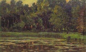 Waldlandschaften by Georg Lemm