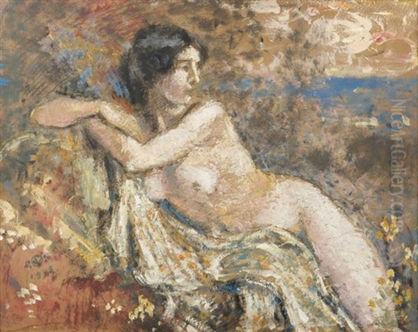 Nu Accoude, 1908 - view 1