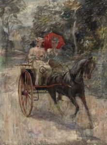 La Caleche by Georges Lemmen