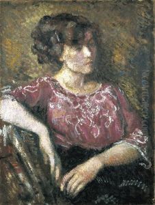 Jeune Femme Assise by Georges Lemmen